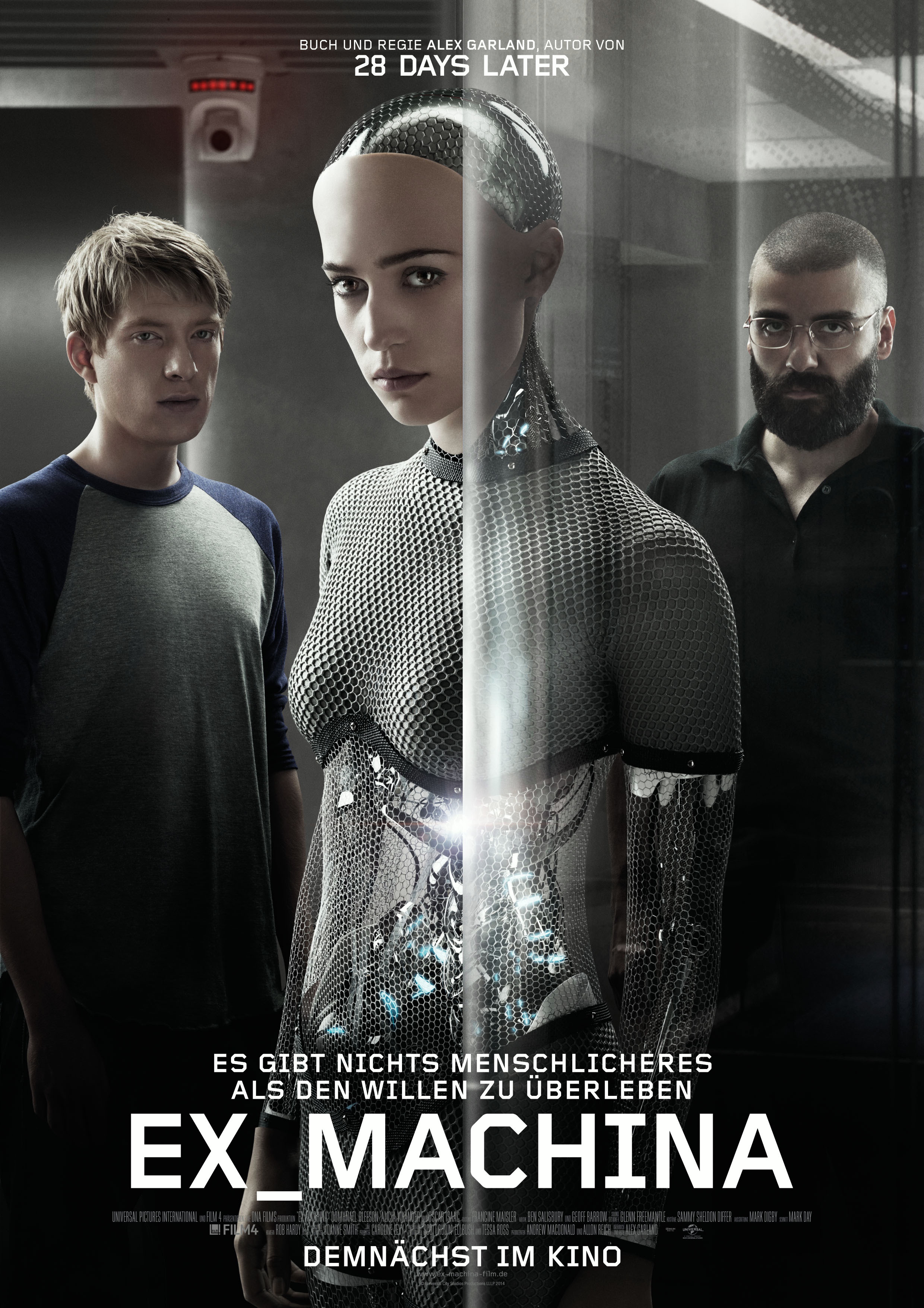 《ex machina》"别让我走"编剧艾力克斯嘉兰执导处女作,最新预告片